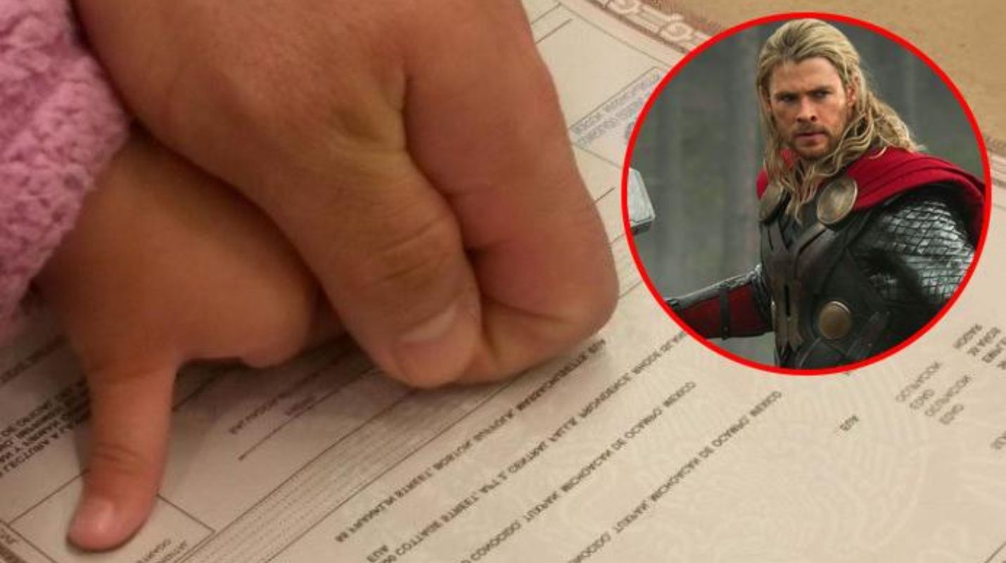 Pareja intentó registrar a su hijo como “Thor Alberto”