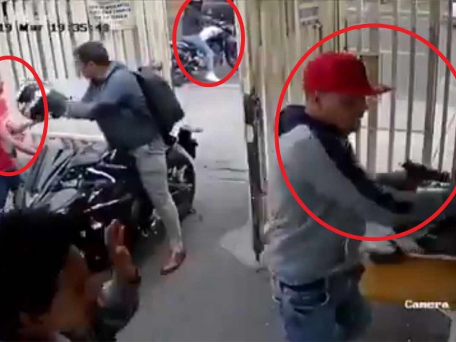 Sujetos roban moto en menos de 30 segundos