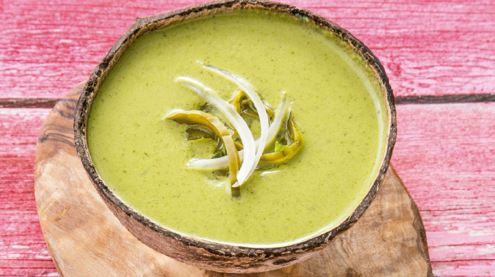 Crema de nopales