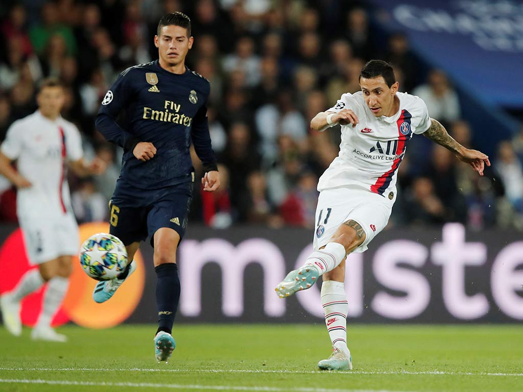 PSG golea al Real Madrid en la Champions