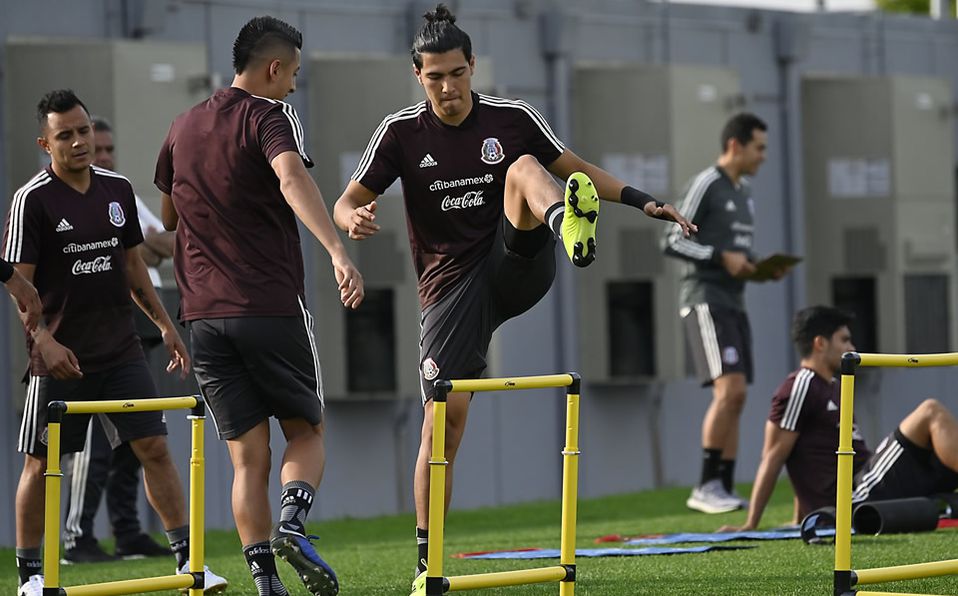 La Seleccion Mexicana ya entrenó completo en Nueva Jersey