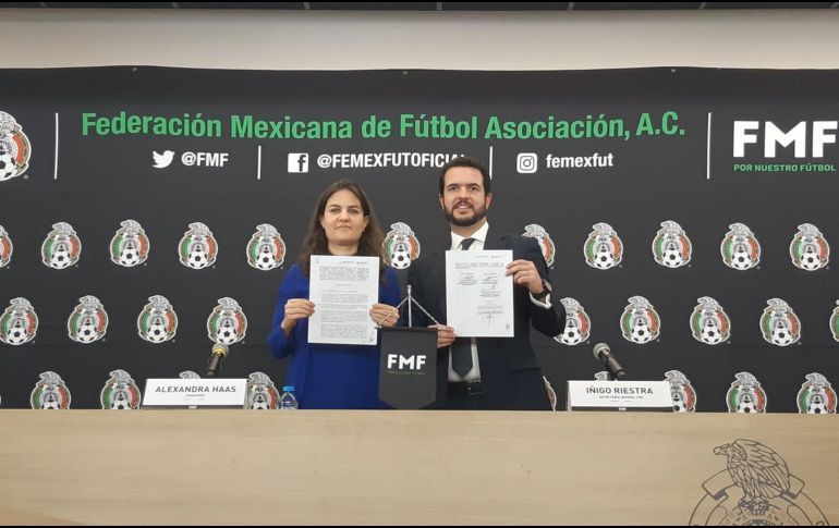 La FMF y el Conapred firman convenio para erradicar grito homofóbico